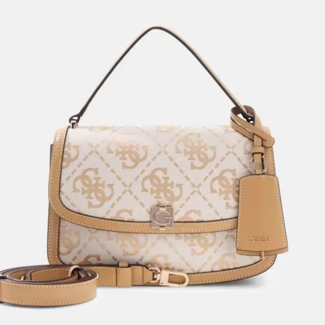 GUESS AUDREY LOGO HWJG9755210 beige logo 2