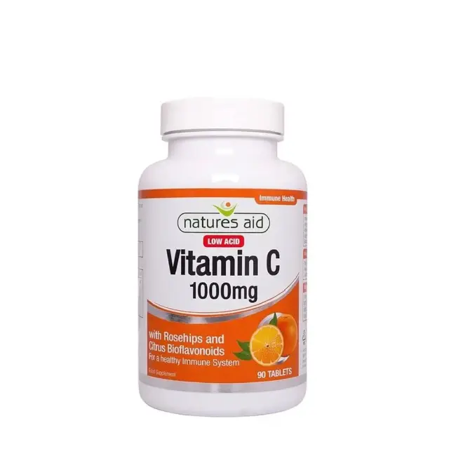 Natures Aid Vitamin C 1000 mg - Low Acid