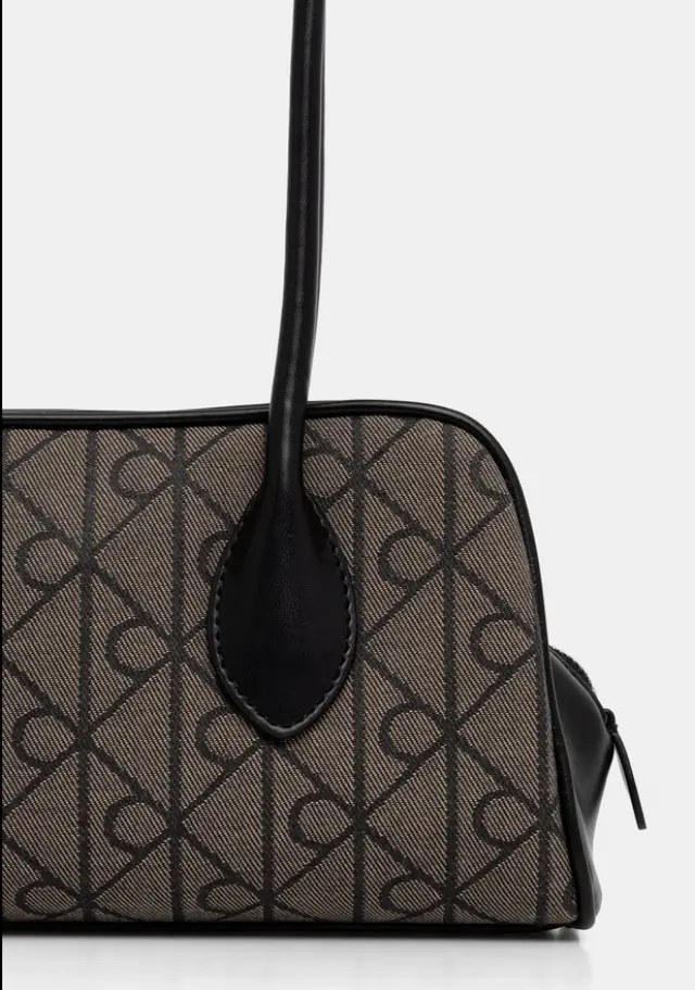 Γυναικεία Τσάντα Ώμου Calvin Klein LV04F3744G-8E3 Μαύρη Μαύρο - One Size 3
