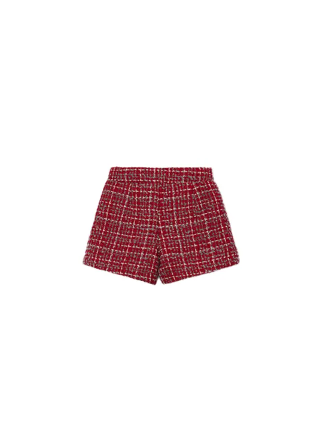 Mayoral παιδική βερμούδα tweed για κορίτσι 16-04230-1 2