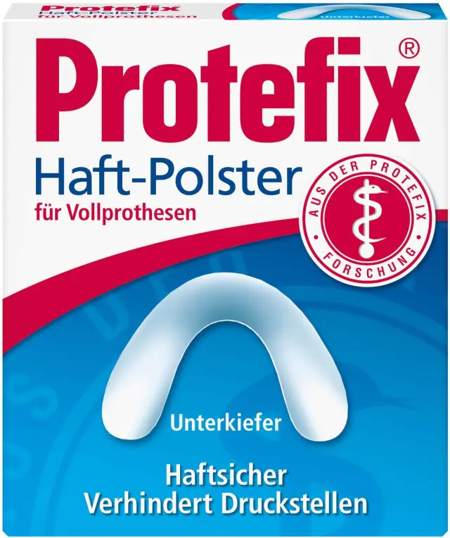 Protefix Haft-Polster Φύλλα Συγκράτησης Οδοντοστοιχίας Κάτω Γνάθου