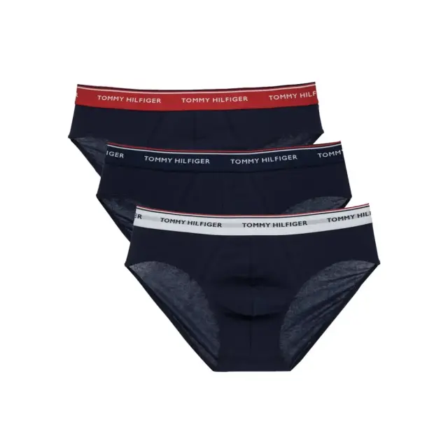 Tommy Hilfiger Ανδρικό Σλιπ Premium Essential Brief - Τριπλό Πακέτο, Χρώμα Multi/Peacoat - S