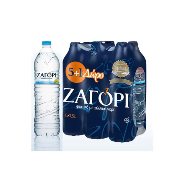 Νερό Φυσικό Mεταλλικό Ζαγόρι 6Χ1,5lt