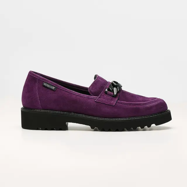 Mephisto Μοκασίνια-Loafers Γυναικείο δέρμα suede Μωβ MEP/SALKA PURPLE