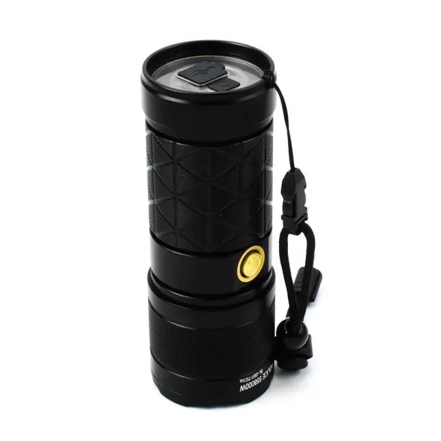 Διπλός Φακός Tactical LED Αλουμινίου Λευκού/Κόκκινου Φωτισμού X-Balog BL-G87-TG50 Μαύρο 3