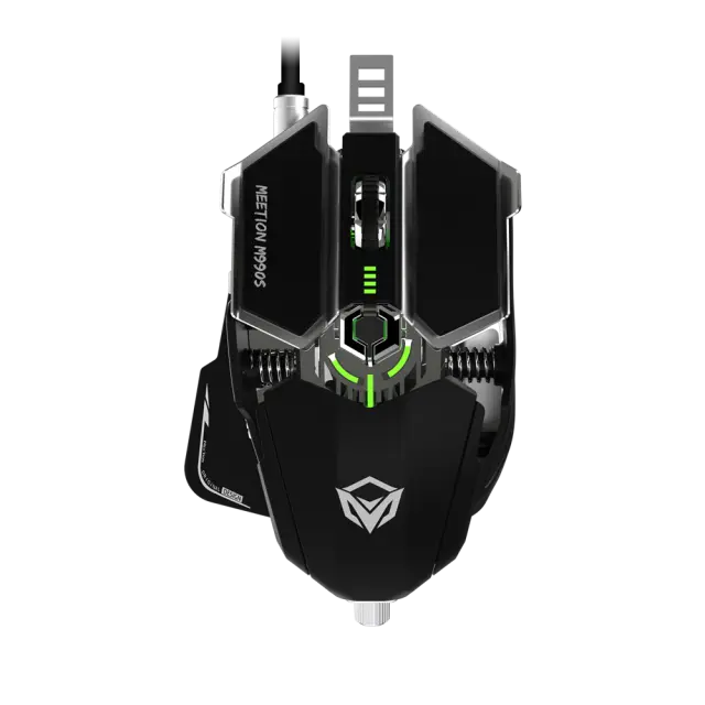 Meetion MT-M990S Μηχανικό Gaming Ποντίκι / Μαύρο 17.004.0004