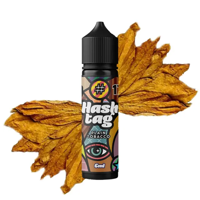 Plain Tobacco 6ml (60ml) - Hashtag Flavorshots