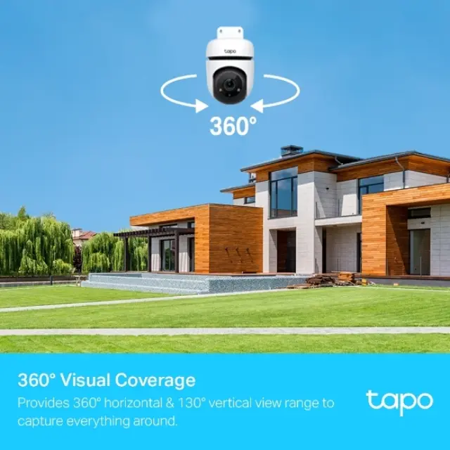 TP-LINK TAPO C510W v1 IP Κάμερα Παρακολούθησης Wi-Fi Full HD+ 3MP Αδιάβροχη με Αμφίδρομη Επικοινωνία και Φακό 2.8mm 2