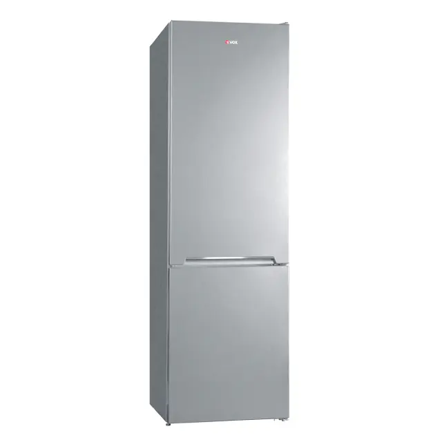 Ψυγείο Δίπορτο 230lt NoFrost Inox 59.5x65x186cm VOX NF 3730 IXF 2