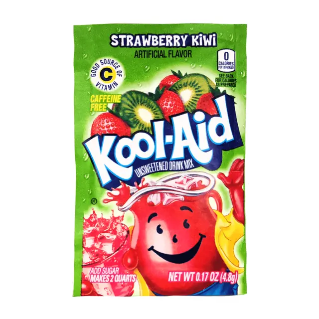 Kraft Kool-Aid Drink Mix Powder Strawberry Kiwi 4,8gr