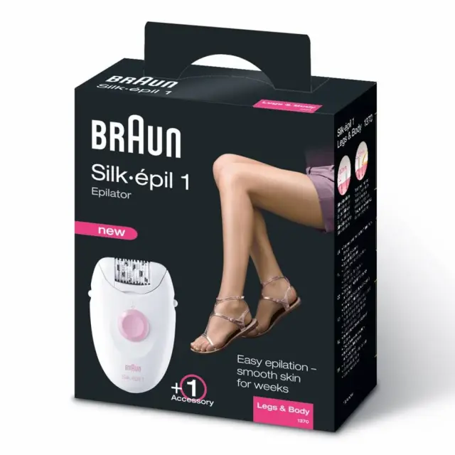 Μηχανή Αποτρίχωσης Braun κατάλληλη για τα πόδια και το σώμα- SE1370WE 2