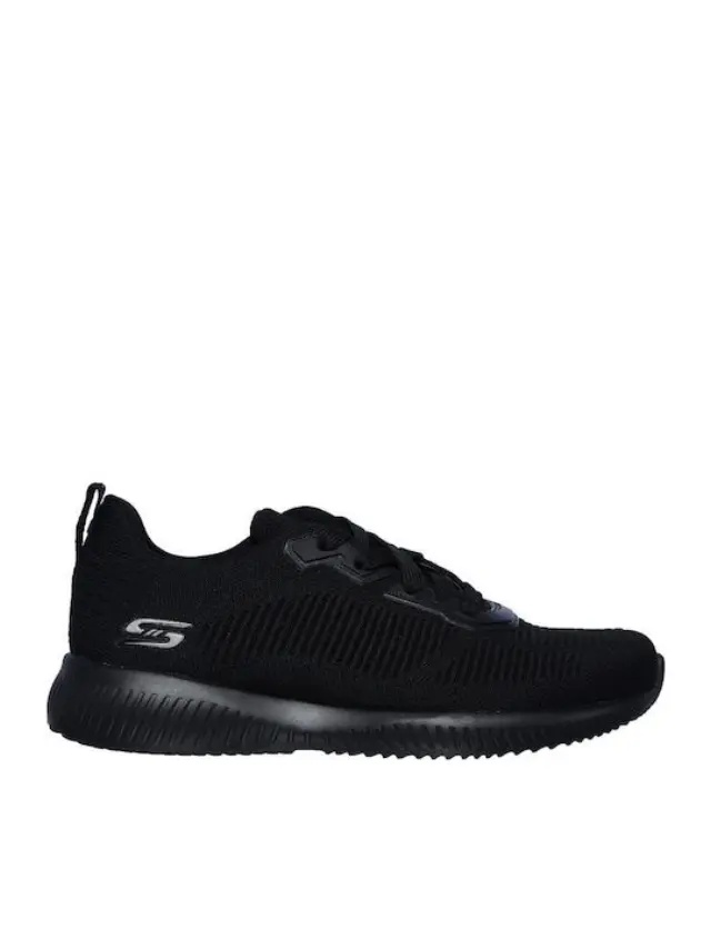 Skechers Bobs Squad Tough Talk Γυναικεία Αθλητικά Παπούτσια Running Μαύρα 32504 - 36