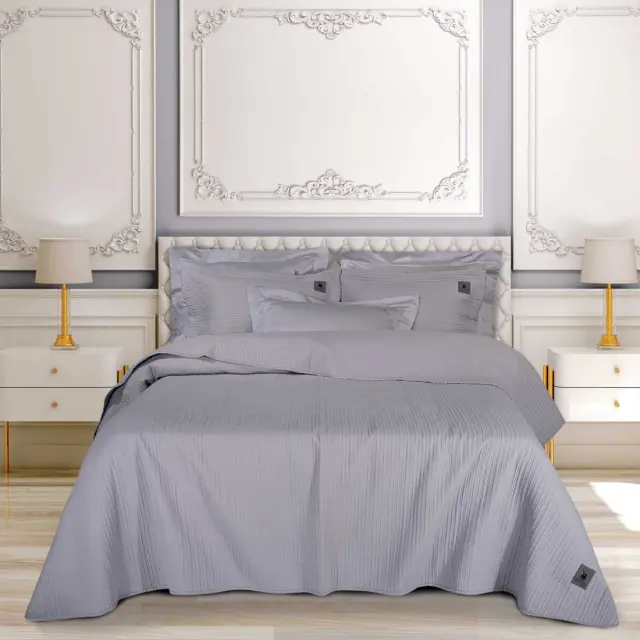 Κουβερλί 240x250 King Greenwich Polo Club Essential 4454 Lilac 100% Microsatin