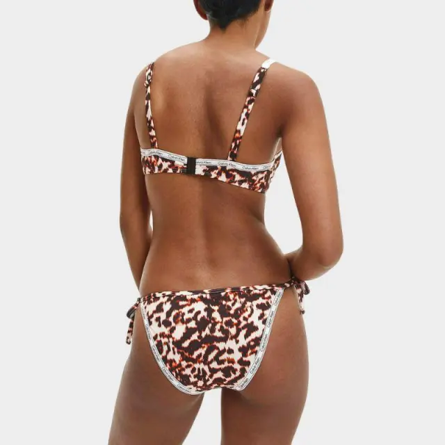 Μαγιό Calvin Klein KW0KW01862-OHE Καφέ - S 2