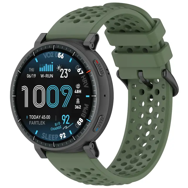Techsuit - Universal Watchband 22mm (W083) - Xiaomi Redmi Watch 5 Active / Redmi Watch 5 Lite - Green 2