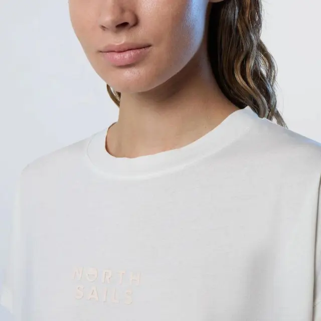 T-Shirt North Sails Eco Jersey 093372000-105 Άσπρο - L 3