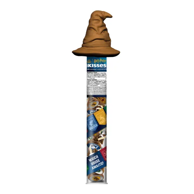 Hershey's Harry Potter Sorting Hat Milk Chocolate Kisses Filled Cane 58gr (ΠΡΟΣΟΧΗ! Λιώνει!)
