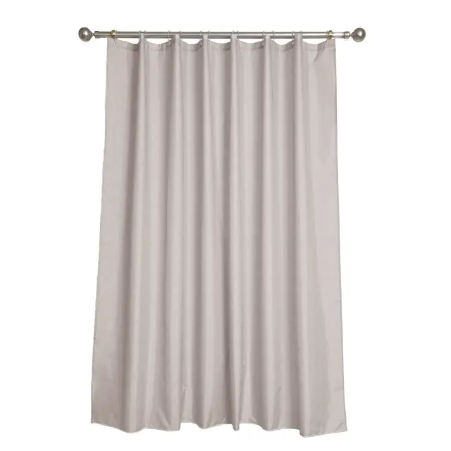 Κουρτίνα Μπάνιου 240x180 Das Home 0808 Taupe 100% Πολυέστερ 2