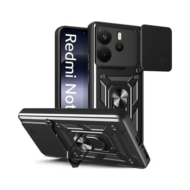 Tech-Protect Θήκη Κινητού Redmi Note 14 4G Camshield Pro Matte Black