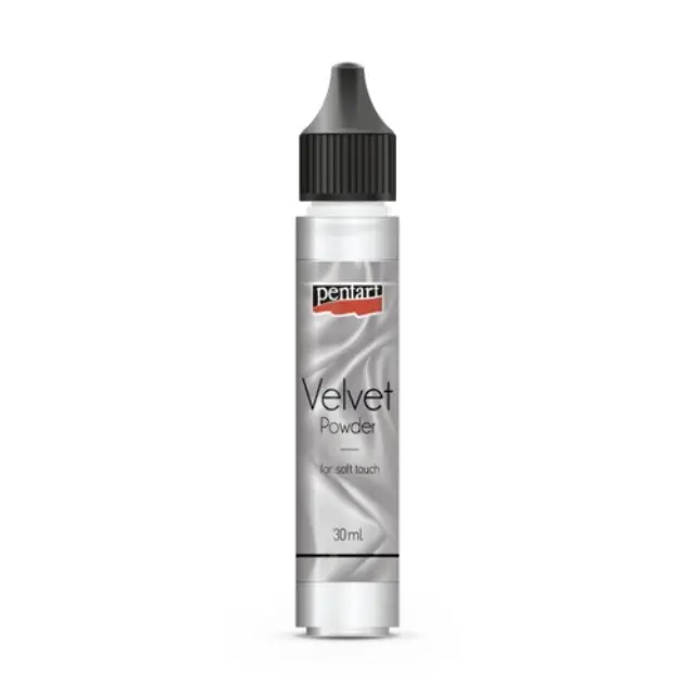 Velvet powder 30 ml Pentart, White