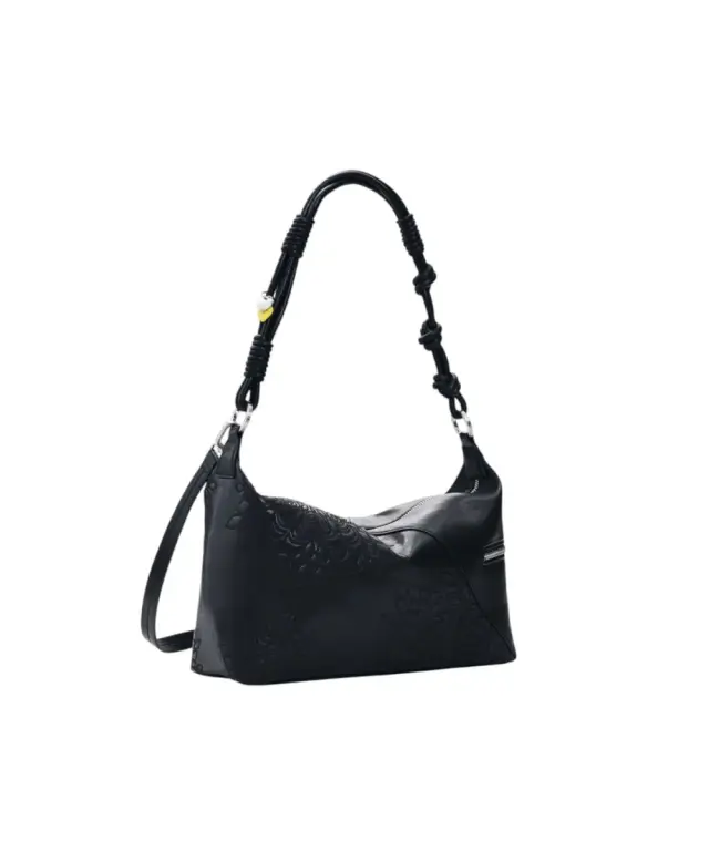 Desigual - Γυναικεία Τσάντα 'Ωμου Sierra Huntington 26SAXPAW-2000 Μαύρο 3