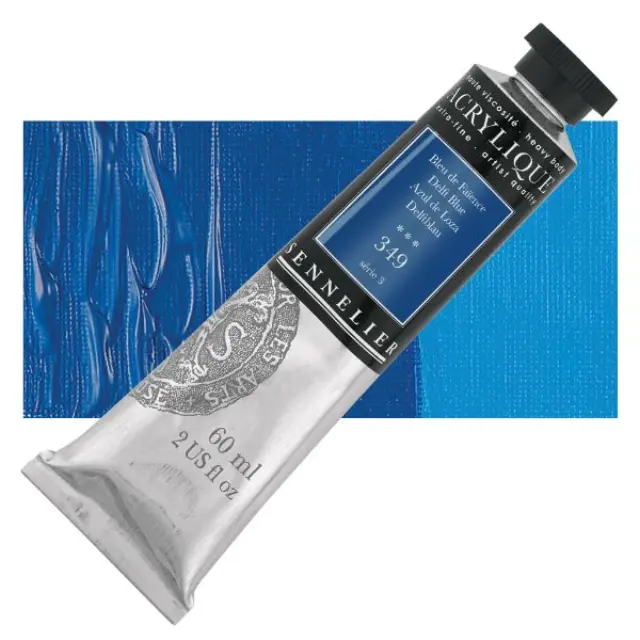 Ακρυλικό Sennelier Extra Fine - 349 Delft Blue S3 - 60ml