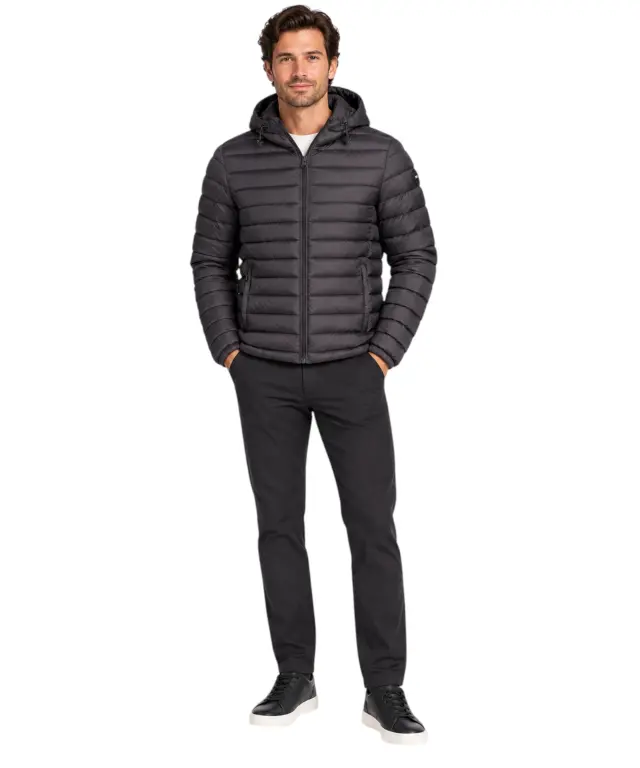 Cavalli Class - Ανδρικό Χειμερινό Μπουφάν Slim Fit WXT40AFT035-05051 Μαύρο 2