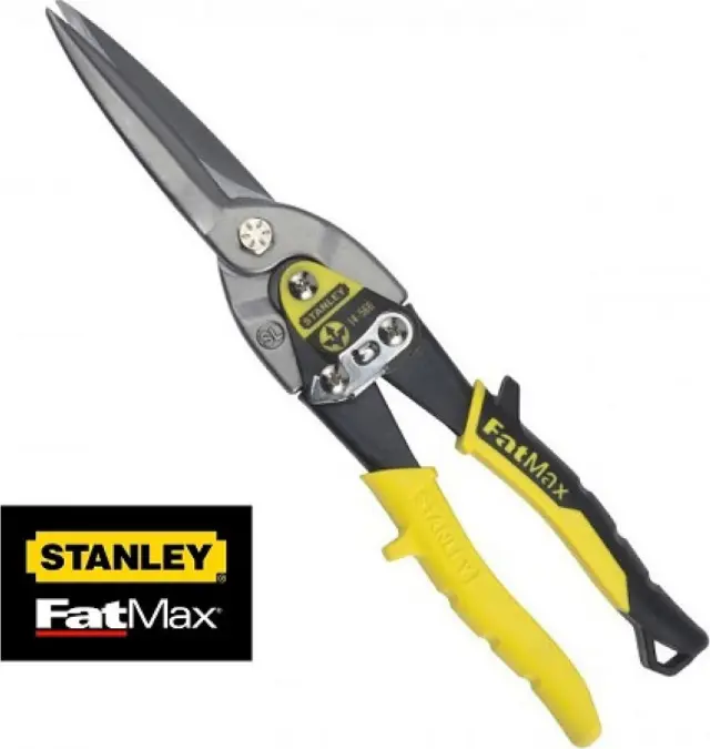 FatMax Steel cutting Aviation Snip - Long Cut 250mm 2-14-566 Stanley