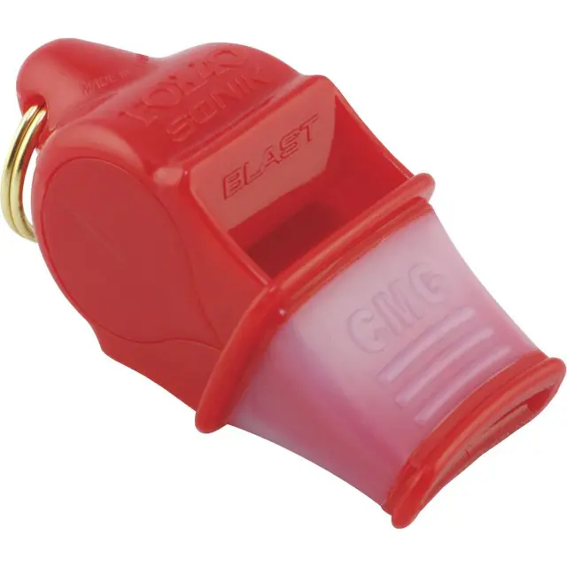 Σφυρίχτρα FOX40 SONIC BLAST CMG SAFETY Κόκκινη Με Κορδόνι
