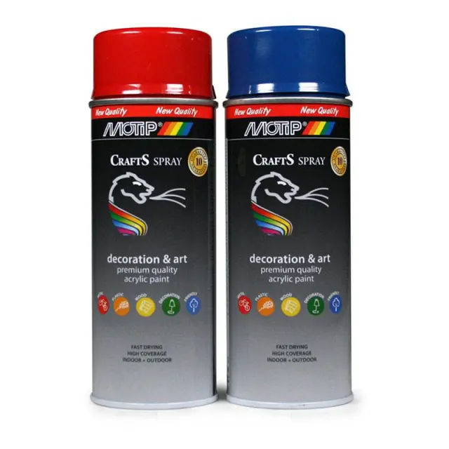 Spray Motip Crafts 696083 RAL 7035