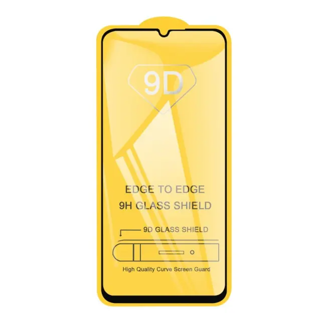 Προστατευτικό Τζαμάκι Full Cover Full Glue για Xiaomi MI 10 Lite- Black OEM