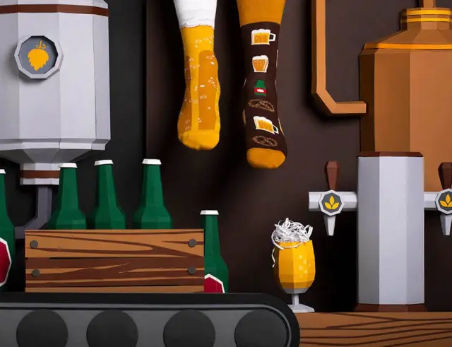 Κάλτσες Craft Beer Many Mornings με μέγεθος 39-42 - ΕνηλίκωνCraft Beer Regular 39-42 3