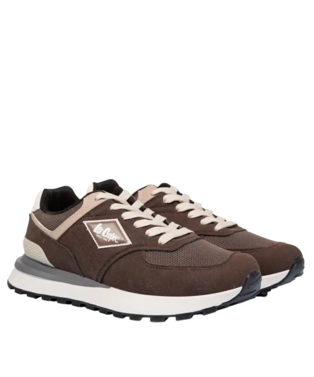 Lee Cooper - Ανδρικά Sneakers Ultron LCM628405-PRALIN Καφέ 3