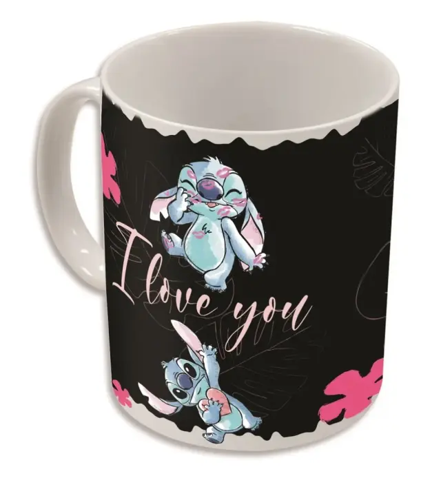 Stor STITCH - I Love U Κούπα - Heat Change Mug - 325ml 3