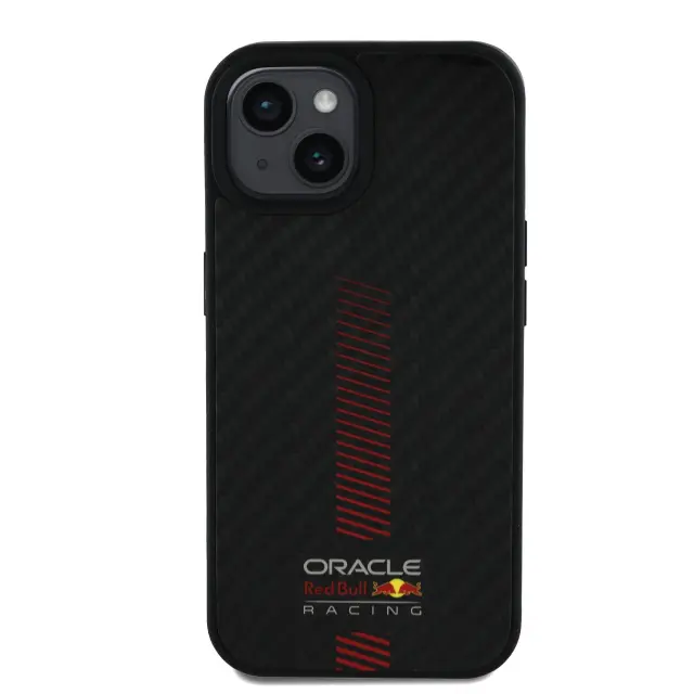 Red Bull Carbon Powerbar MagSafe Case for iPhone 15 Black 3