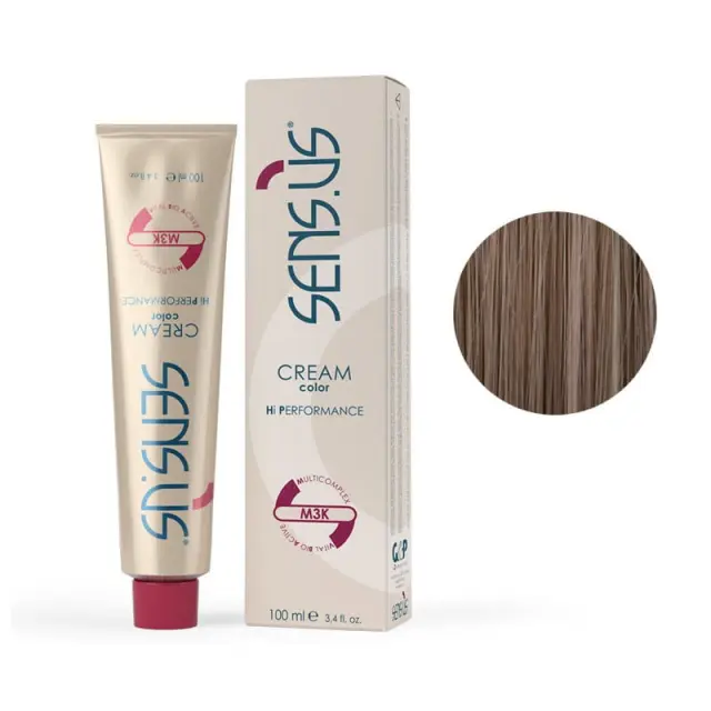 Sensus M3K Permanent Hair Color 7.3 Golden Blonde 100ml - (μόνιμη βαφή ντορέ ξανθό)