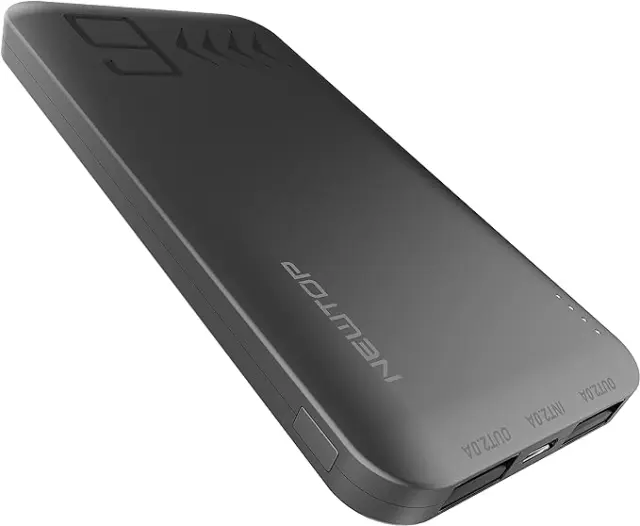 NEWTOP Powerbank PB07 6000mAh σε ΜΑΥΡΟ Χρώμα