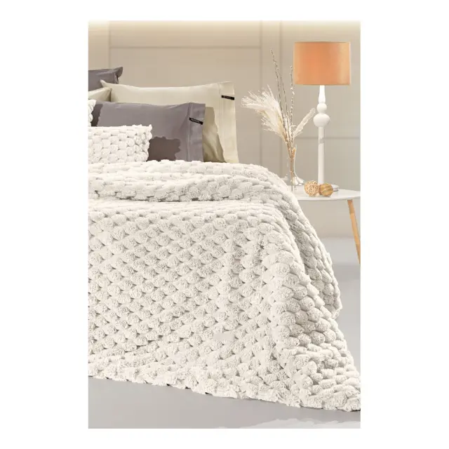 ΓΟΥΝΙΝΗ ΚΟΥΒΕΡΤΑ KING SIZE(240×260) ELIXIR IVORY GUY LAROCHE 2