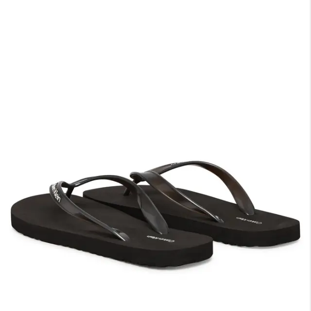 Γυναικείες Σαγιονάρες Calvin Klein HW0HW02956-0GJ Μαύρες Μαύρο - 37 3