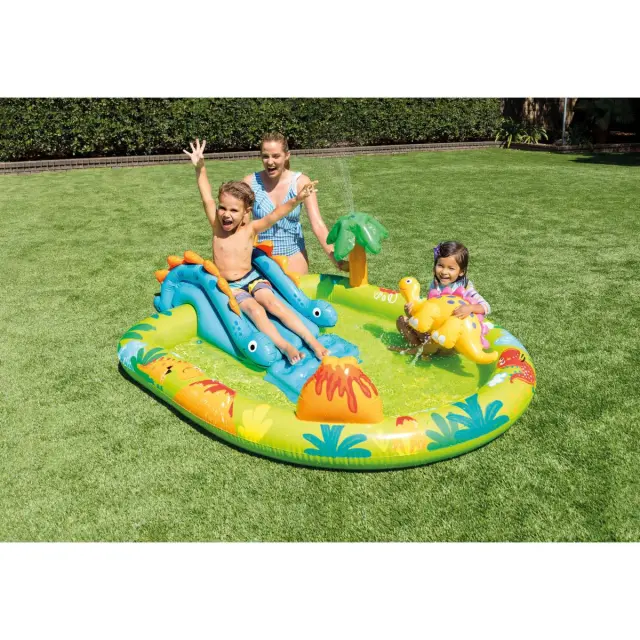 Intex Πισίνα Little Dino Play Center 191x152x58 cm 2