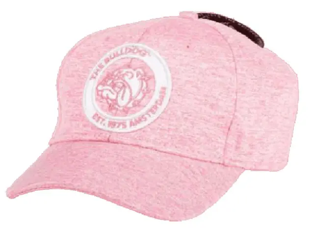 The Bulldog Amsterdam Καπέλο Ροζ - Original Cap International Pink - One size
