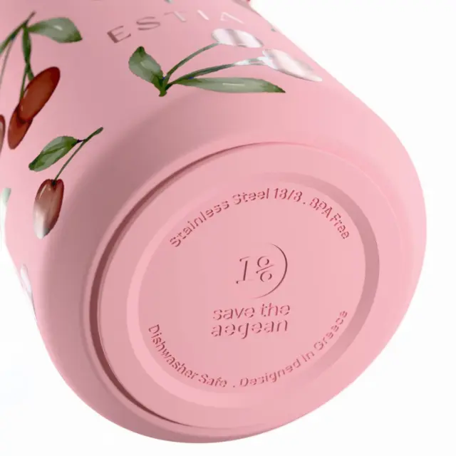 ESTIA ΘΕΡΜΟΣ PULSE SAVE THE AEGEAN 500ml CHERRY ROSE 3