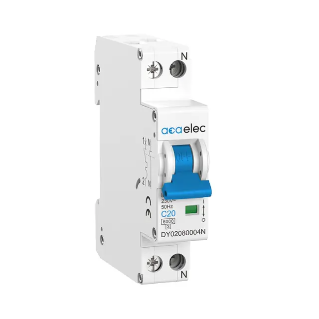 MCB 1P+N C20 3KA 1M / DY02080004N