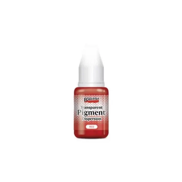 Transparent pigment dispersion 20ml, Pentart - Red