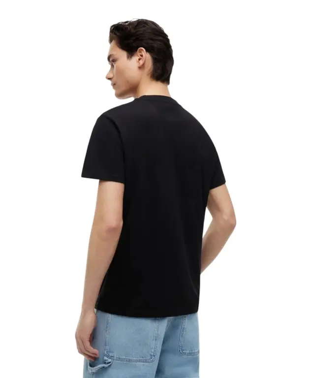 Tommy Hilfiger - Ανδρικό T-shirt Graphic Regular Fit DM0DM23376-BDS Μαύρο 2