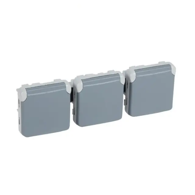 2P+T SCHUKO PRECAB. 3PH GRIS COMPO.