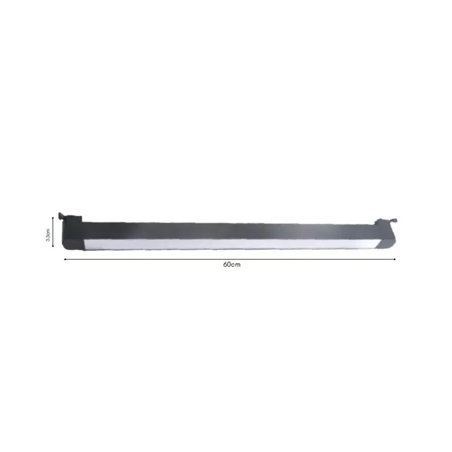InLight Γραμμικό φωτιστικό LED 40W 4000K σε μαύρη απόχρωση (T1-06002-Black) 2