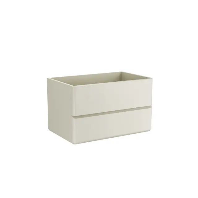 Βάση Επίπλου Μπάνιου SIMPLA 801-80 με Συρτάρι PVC Melamina Cream White 800x500x500mm KARAG