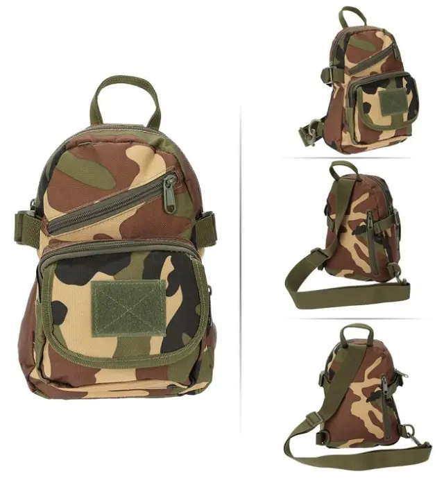 Σακίδιο πλάτης/στήθους - One Strap - BL061 - 270515 - Army Green 3