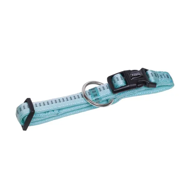 NOBBY Soft Grip Nylon Collar Περιλαίμιο Ανοιχτό Γαλάζιο Θαλασσί - L- XL